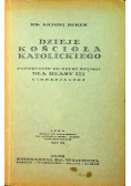 Dzieje Kościoła Katolickiego 1938 r.