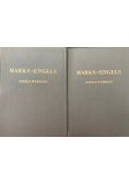 Marks Engels dzieła wybrane  tom 1 i 2  1949 r.