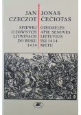 Śpiewki o dawnych Litwinach do roku 1434