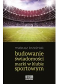 Budowanie świadomości marki w klubie sportowym