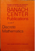 Banach Center Publications. Discrete Mathematics