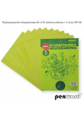 Wydrapywanka hologramowa A4 zielona