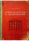 Formy klasyczne w architekturze