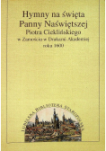 Hymny na święta Panny Najświętszej