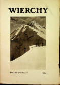 Wierchy Rocznik dwunasty 1934 r.