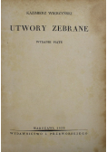 Wierzyński Utwory zebrane 1939 r.