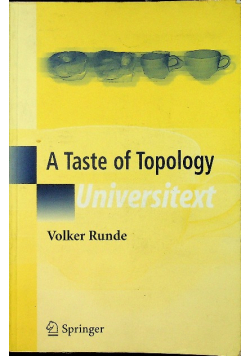 A Taste of Topology Universitext