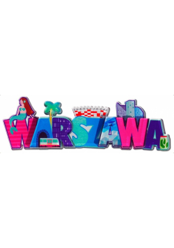 Magnes I love Poland Warszawa ILP-MAG-C-WAR-37