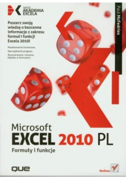 Microsoft Excel 2010 PL
