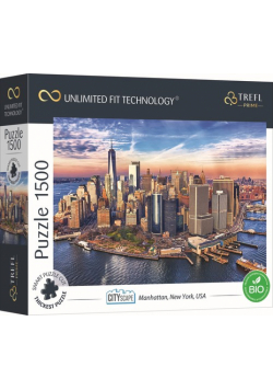 Trefl Puzzle 1500 UFT - Cityscape: Manhattan, New York, USA