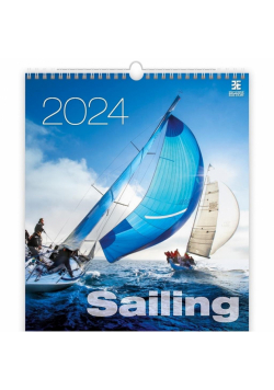 Kalendarz 2024 ścienny Sailing HELMA