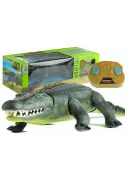 Aligator R/C Chodzi duży zielony