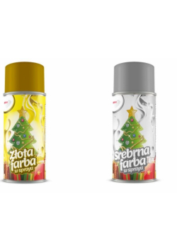 Farba w sprayu srebrna 250ml