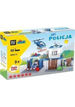 Klocki Blocki Mubi Policja 58 el.