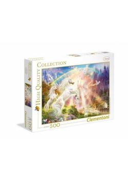 Puzzle 500 Sunset Unicorns