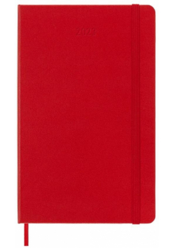 Kalendarz 2023 tygodniowy 12ML tw. scarlet red