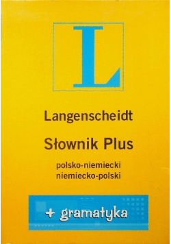 Słownik Maxi Plus polsko niemiecki niemiecko polski plus gramatyka