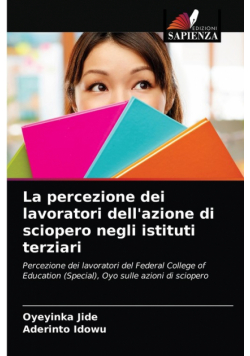 La percezione dei lavoratori dell'azione di sciopero negli istituti terziari
