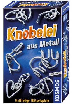 Metalowe łamigłówki KOSMOS