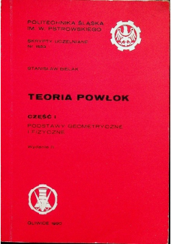 Teoria powłok Część I