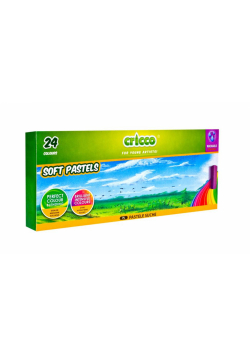 Pastele suche 24 kolory CRICCO