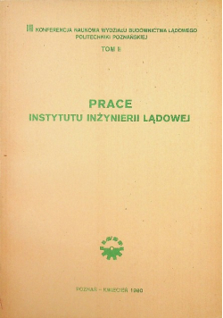 Prace instytutu inżynierii lądowej