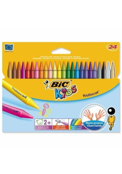 Kredki Plastidecor KIDS 24 kolorów BIC