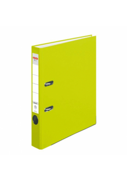 Segregator A4 5cm PP zielony neon Q file