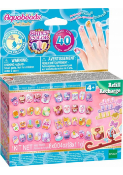 Aquabeads Nail Studio zestaw uzupełniający