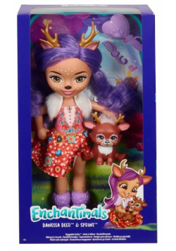 Enchantimals duża lalka + zwierzak FRH54