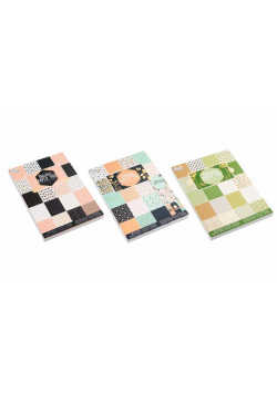 Blok papierowy 10,5x15cm 36arkuszy MIX