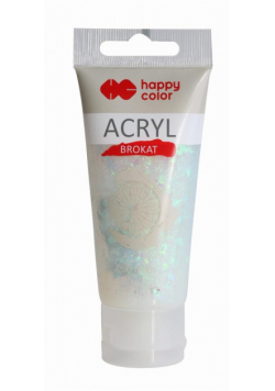 Brokat akrylowy 60 ml opalizujący HAPPY COLOR