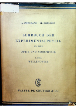 Lehrbuch der Experimentalphysik III
