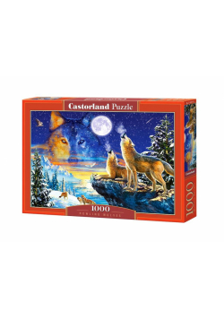 Puzzle 1000 Howling Wolves CASTOR