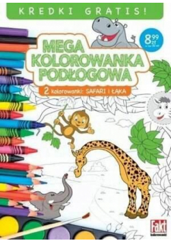Fakt kolorowanki. Megakolorowanka podłogowa