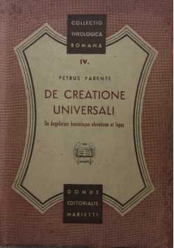 De Creatione Universali 1943 r.