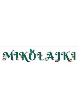 Dekoracje okienne świąteczne - Mikołajki 9el