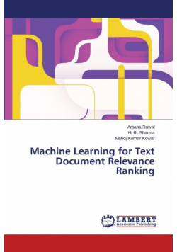 Machine Learning for Text Document Relevance Ranking