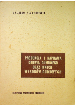 Produkcja i naprawa obuwia gumowego oraz innych wyrobów gumowych