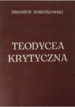 Teodycea krytyczna