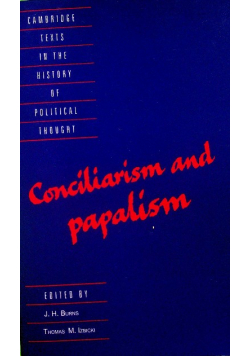 Conciliarism and Papalism