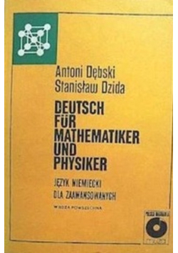 Deutsch fur mathematiker und physiker Język niemiecki dla zaawansowanych