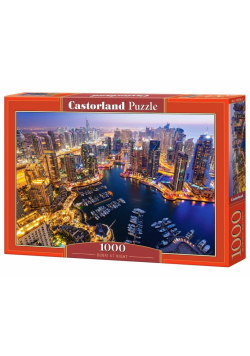 Puzzle 1000 Dubaj nocą CASTOR