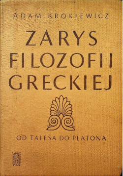 Zarys filozofii greckiej