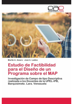 Estudio de Factibilidad para el Diseño de un Programa sobre el MAP