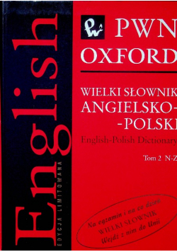 Wielki słownik angielsko  polski Tom II