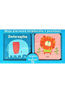 Książka & 10 puzzli zwierzątka