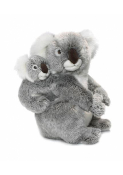 Koala z dzieckiem 28cm WWF