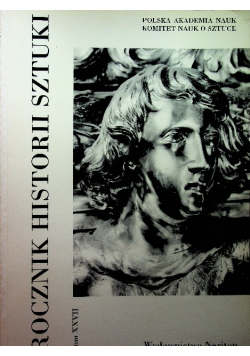 Rocznik historii sztuki Tom XXVII
