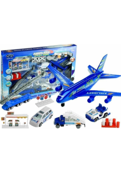 Zestaw lotnisko samolot 1:87 30el